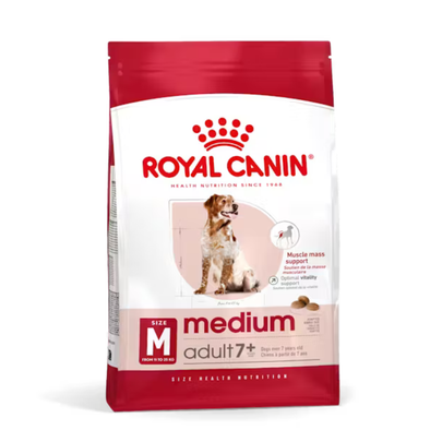 ROYAL CANIN-Croquettes Chien – Royal Canin Medium Adulte 7+ - 15 kg