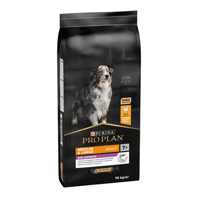 PRO PLAN-Croquettes Chien – Pro Plan Medium & Large Adulte 7+ Poulet - 14 kg