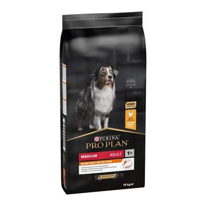PRO PLAN-Croquettes Chien – Pro Plan Medium pour Volaille - 14 kg