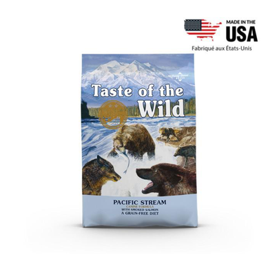Comparer les prix de Croquettes Chien Sans Céréales - Taste of the Wild Pacific Stream - 12,2kg