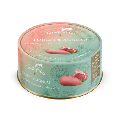 Meilleurs prix pour Boîtes Chat - Terra Felis poulet agneau - 80 g