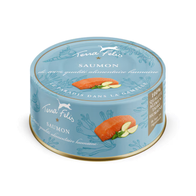 Comparer les prix de Boîtes Chat - Terra Felis saumon - 80 g
