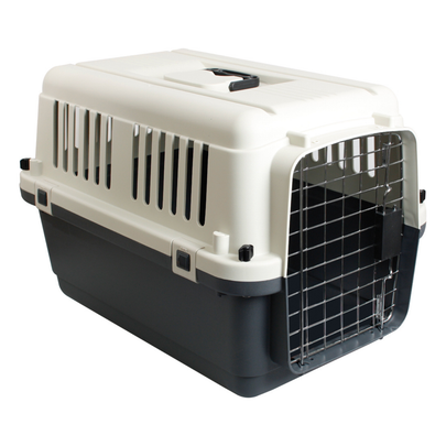 Comparer les prix de Transport Chien - Flamingo Cage de voyage Nomad Gris Taille XS - 33 x 50 x 33 cm
