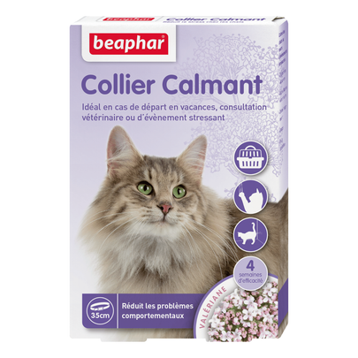 Meilleurs prix pour Anti-stress Chat – Beaphar Collier Calmant – 35 cm