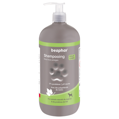 Comparer les prix de Hygiène Chien – Beaphar shampooing premium doux tous pelages – 750 ml