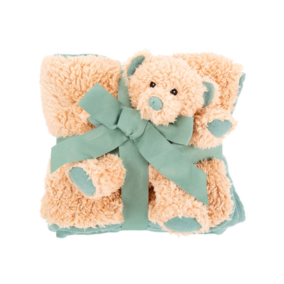 Meilleurs prix pour Couchage Chien - Scruffs Pack couverture Ourson Vert - 110 x 72,5 cm