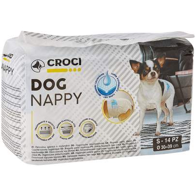 Comparer les prix de Hygiène Chien - Couches Croci Dog Nappy - S