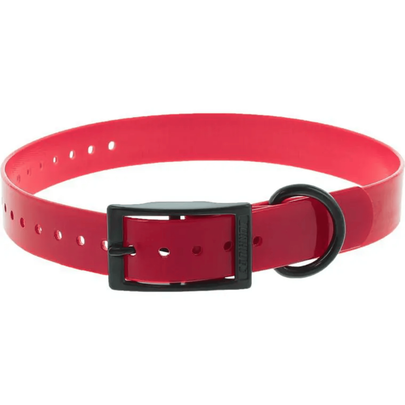 Canihunt Collier Chien Xtreme boucle double Rouge - 65 x 2,5 cm