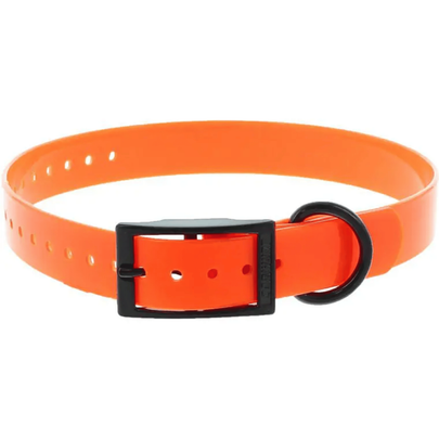 Canihunt Collier Chien Xtreme boucle double Orange - 65 x 2,5 cm