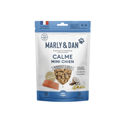 MARLY & DAN-Marly & Dan Friandise Chien Tendres bouchées Calme - 50 gr