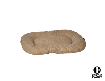 Visuel 1 du produit Vadigran Coussin ovale pour chien Adelle beige - 60 x 45 cm