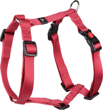 Visuel 1 du produit Harnais Chien - Flamingo Harnais H nylon M Rose - 45 / 70 x 2 x 0,2 cm