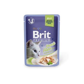 Visuel 1 du produit Brit Premium Sachet Chat Truite en gelée - 85 gr