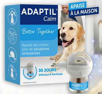 Visuel 1 du produit Adaptil Calm Diffuseur Chien - Jusqu'à 30 jours de diffusion - 70 m²