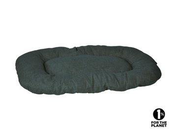 Visuel 1 du produit Vadigran Coussin ovale pour chien Adelle gris - 70 x 55 cm