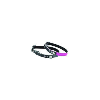 Visuel 1 du produit Bobby Collier Chat simili cuir réfléchissant porte adresse Lost Gris – 30 x 1 cm