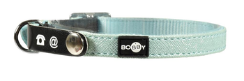 Visuel 1 du produit Bobby Collier Chat Glitter avec porte-adresse Lost Bleu clair – 30 x 1 cm