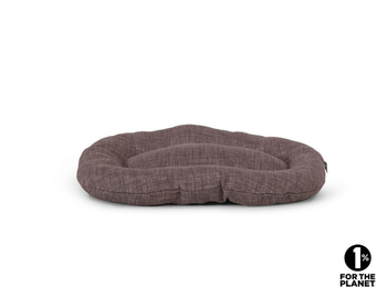Visuel 1 du produit Vadigran Coussin ovale pour chien Adelle brun - 45 x 30 cm
