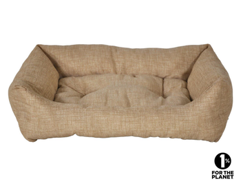 Visuel 1 du produit Vadigran Panier carré pour chien Adelle beige - 60 x 70 x 18 cm