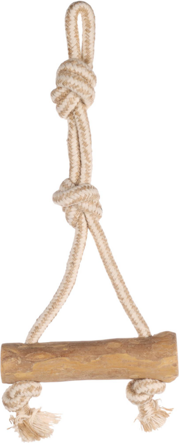 Visuel 1 du produit Flamingo Jouet Chien Bâton de bois de caféier & corde S - 20 cm Ø 3,5 cm