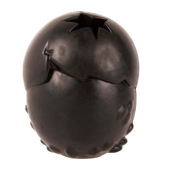 Visuel 1 du produit Bite Me Jouet Chien Distributeur De Friandises Caoutchouc Noir Grrrip It - Taille L 13 x 10 x 9 cm