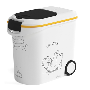 Conteneur Hermétique Pour Croquettes Chien/chat - Capacité Jusqu'à 30 Lb - Avec Verre Doseur - Anti-odeurs, Conservation Fraîcheur