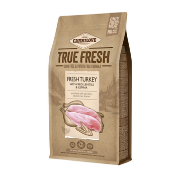 Visuel 1 du produit Carnilove Croquettes Chien Sans Céréales True Fresh Dinde - 1,4 kg