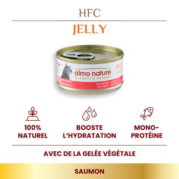 Visuel 2 du produit Boîte Chat – Almo Nature HFC Jelly Saumon 70 gr
