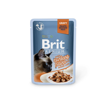 Visuel 1 du produit Brit Premium Sachet Chat Dinde en sauce - 85 gr