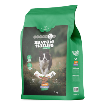 Visuel 1 du produit Sa Vraie Nature Croquettes Chien Dinde et Sardine - 3 kg