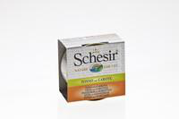 Visuel 1 du produit Schesir Aliments Humides Chat Thon Carottes Bouillon - 70 g