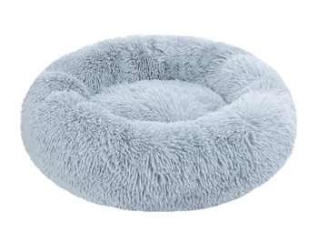 Visuel 1 du produit Wouapy Corbeille Ronde Moelleuse Chien Bleu Perle - Ø 70 cm