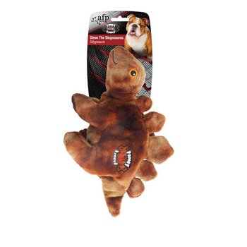 Visuel 1 du produit Jouet Chien - AFP Peluche Steve le Stégosaure Taille M Vert et bleu - 29 x 11 x 17 cm