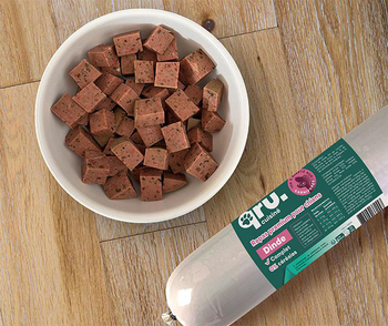 Visuel 1 du produit BARF Chien - Saucisse à la Dinde - 400 gr