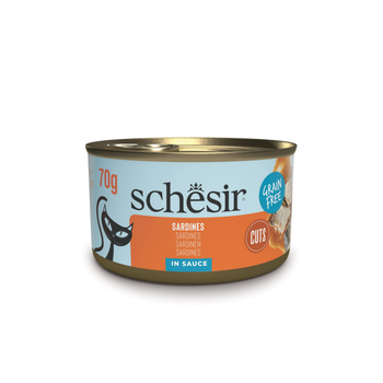 Visuel 1 du produit Schesir Aliments Humides Chat Morceaux De Sardines Grill - 70 g