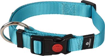 Visuel 1 du produit Collier Chien - Flamingo Collier nylon Ziggi M Turquoise - 40 / 55 x 2 x 0,2 cm