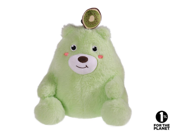Visuel 1 du produit Vadigran Jouet Chien Peluche Ours Barry Vert Taille L - 23 cm