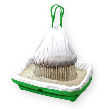 Visuel 2 du produit Kiviks Sacs à litière filtrants Taille M Blanc - 46 x 33 x 12 cm