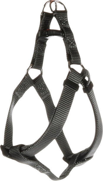 Visuel 1 du produit Flamingo Harnais Nylon Chien Ziggi Gris foncé XL - 70-110 cm x 25 mm x 2 mm