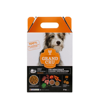 Visuel 1 du produit Canisource Croquettes Chien Porc Et Agneau Sans Céréales Grand Cru - 2 kg