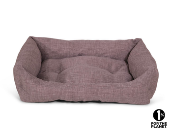Visuel 1 du produit Vadigran Panier carré pour chien Adelle brun - 60 x 70 x 18 cm