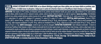 Visuel 2 du produit Advance Veterinary Diets Croquettes Chien Renal - 3 kg