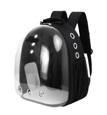 Visuel 1 du produit Wouapy Sac à dos Noir Coque Transparente - 31 x 42 x 28 cm