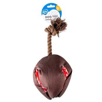 Visuel 1 du produit Duvoplus Jouet Chien Distributeur À Friandises Marron Pitahaya - Taille 37 x 37 x 26 cm