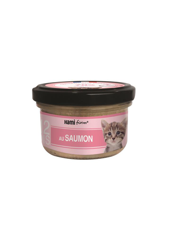 Visuel 1 du produit Hamiform Cuisinés pour chaton Recette n°31 Saumon - 80 gr