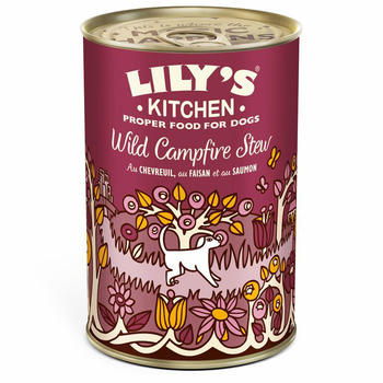 Visuel 1 du produit Lily's Kitchen Pâtée Chien Chevreuil Faisan Saumon - 400 gr
