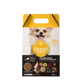 Visuel 1 du produit Canisource Croquettes Chien Poulet Et Canard Sans Céréales Grand Cru - 2 kg