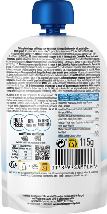 Visuel 2 du produit YowUp ! Friandises Chien Yaourt À Boire L. Casei Dinde - 115 g