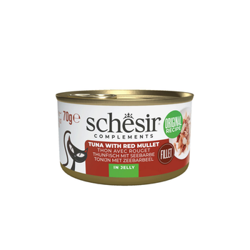 Visuel 1 du produit Schesir Aliments Humides Chat Thon Rouget Gelée - 70 g