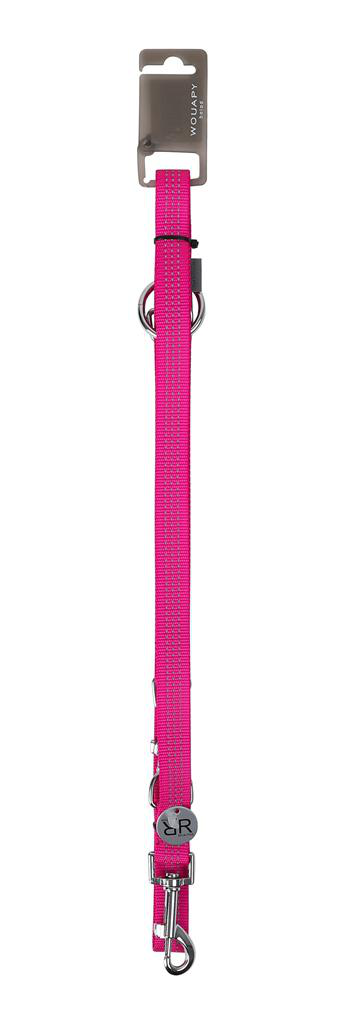 Visuel 1 du produit Laisse Chien - Wouapy Laisse multipositions Protect Fuschia - 180 x 2,5 cm